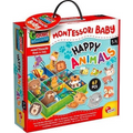 Montessori baby kézségfejlesztő játék - állatcsaládok-0