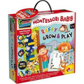Montessori baby - zsiráfos magasságmérő játékkal-0