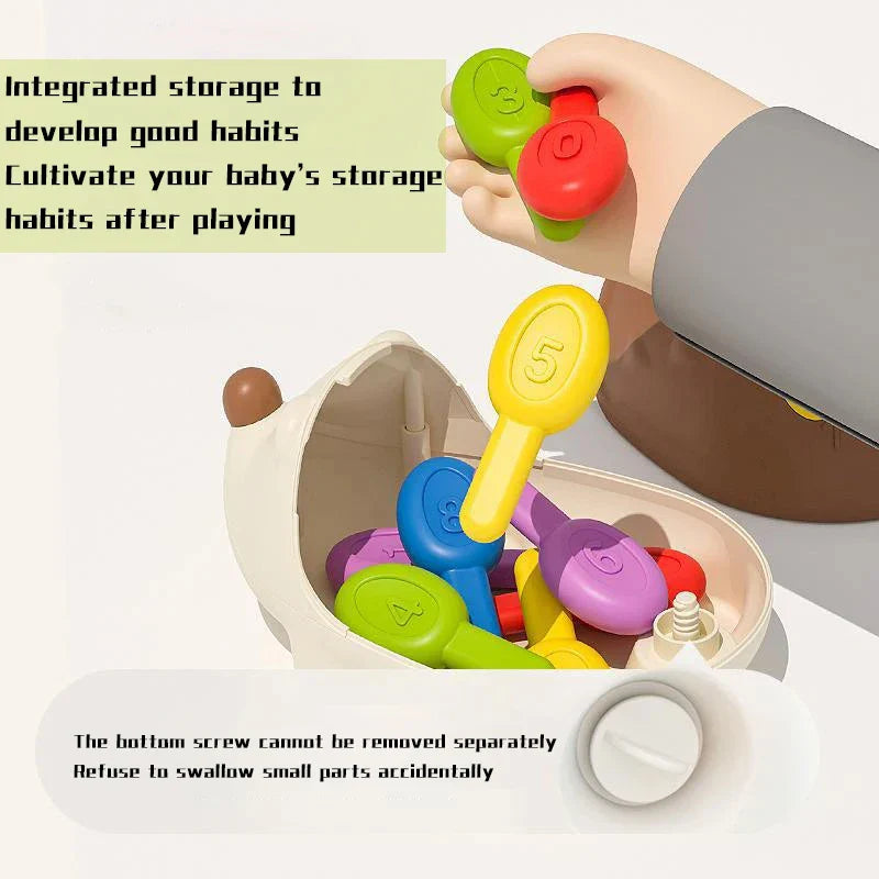Hedgehog Montessori Sensory Toy-4