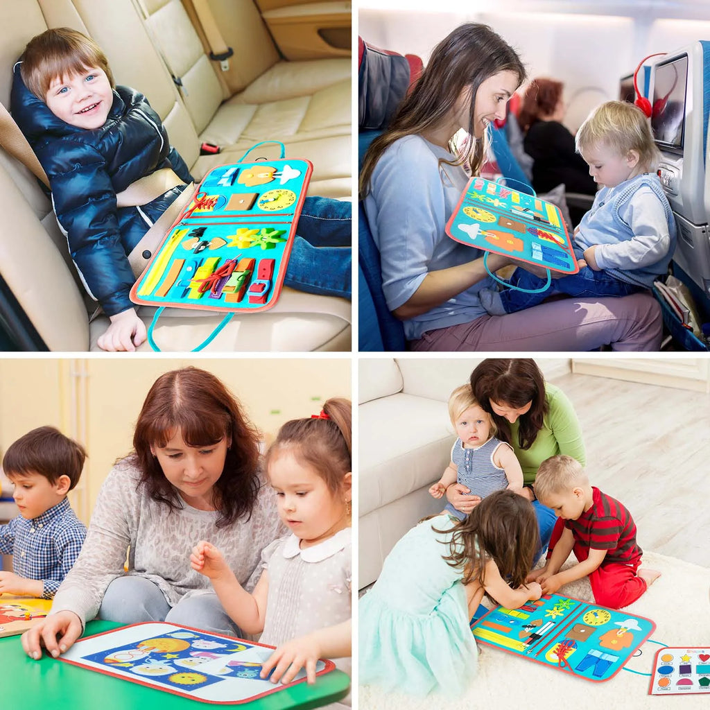 Montessori Busy Board-2