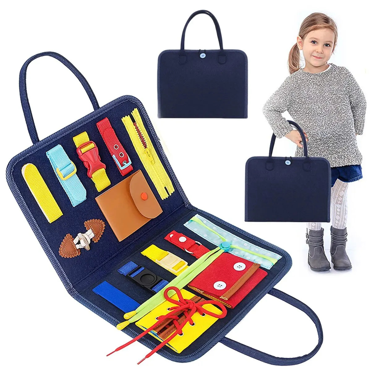 Montessori Busy Board-11