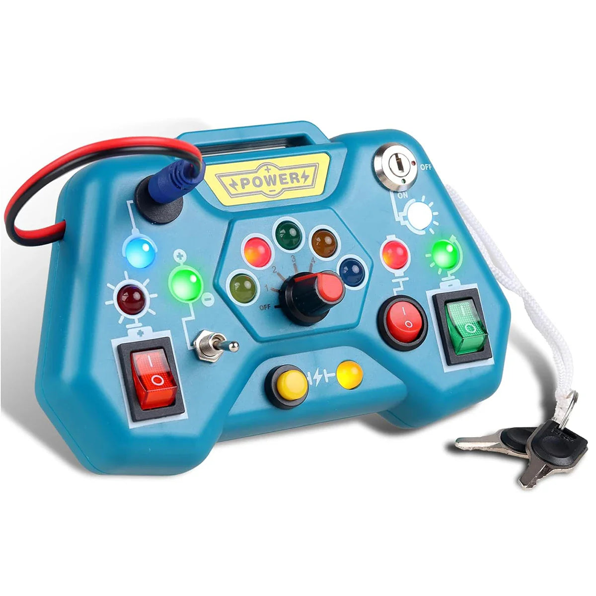 Montessori Sensory Busy Board-0