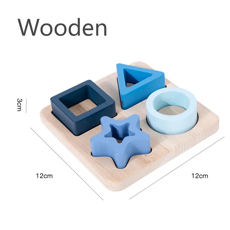 Montessori Puzzle "Shapes"-5