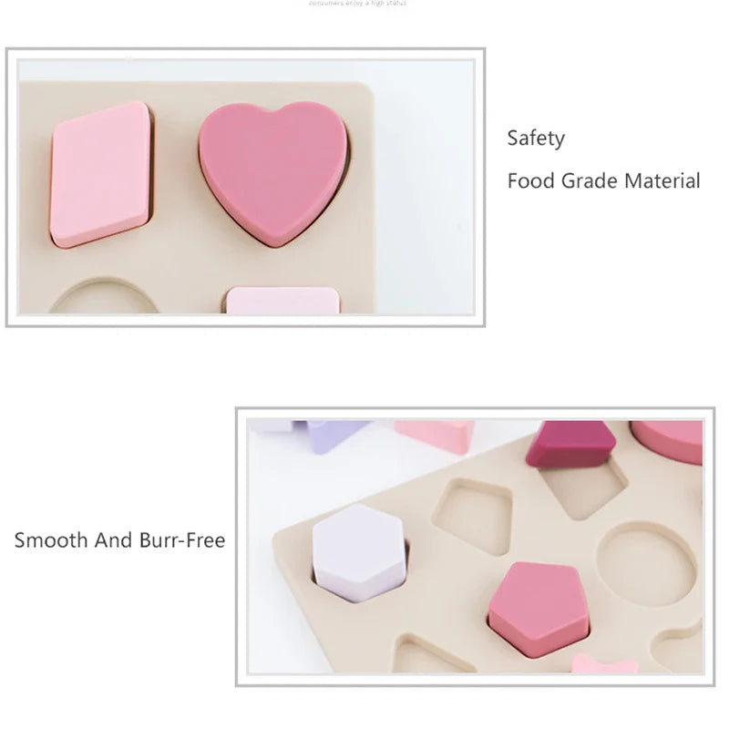 Montessori Puzzle "Shapes"-4