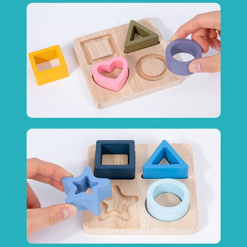 Montessori Puzzle "Shapes"-3