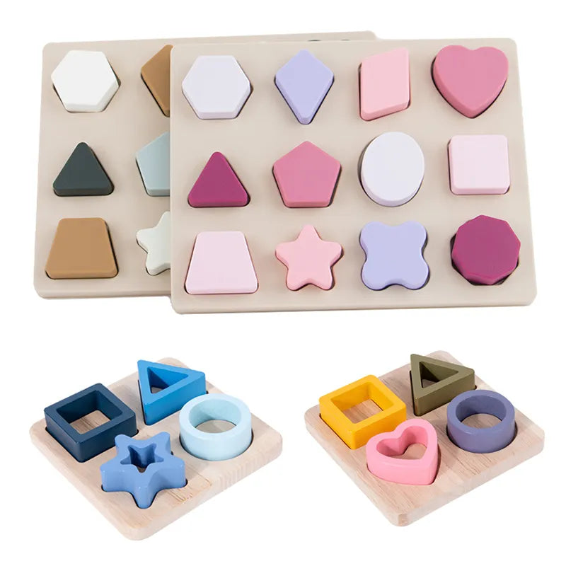 Montessori Puzzle "Shapes"-0