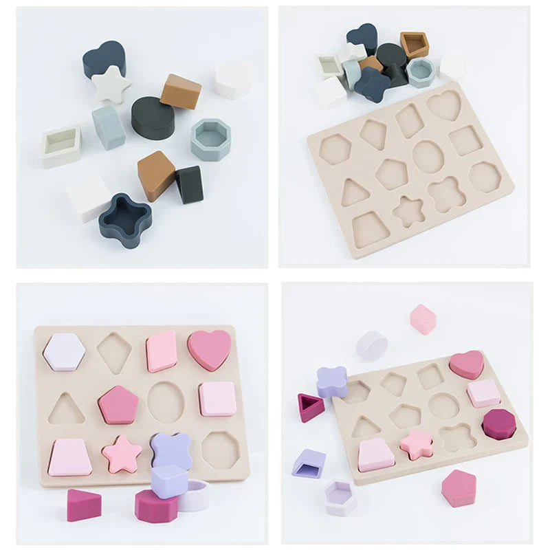 Montessori Puzzle "Shapes"-2