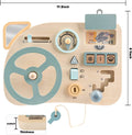 Montessori Wooden Sensory Tablet Car Dashboard-1