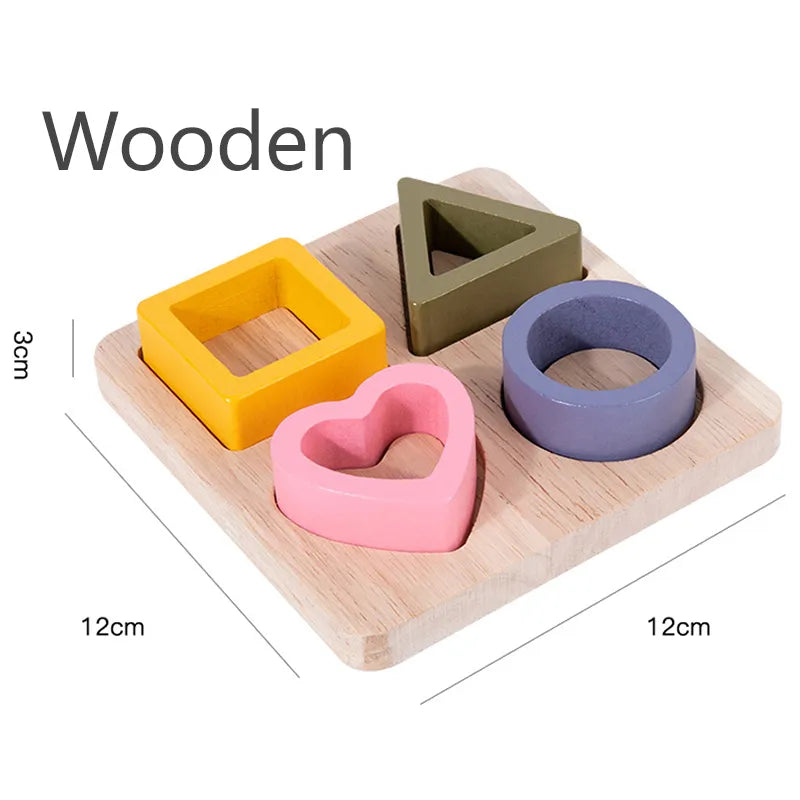 Montessori Puzzle "Shapes"-6