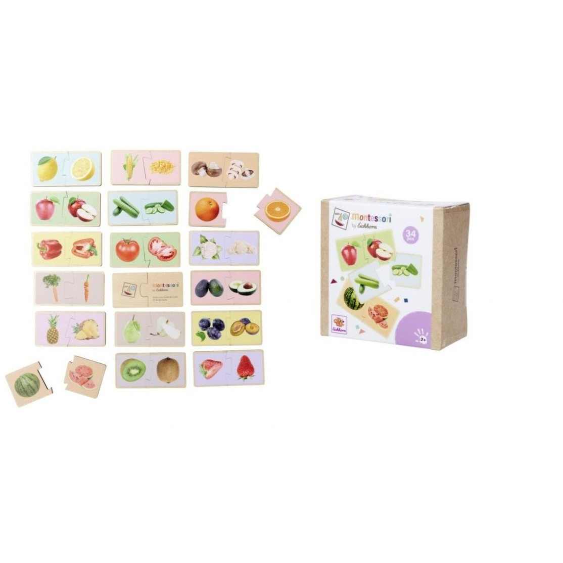 Eichhorn Montessori ovoce a zelenina-0